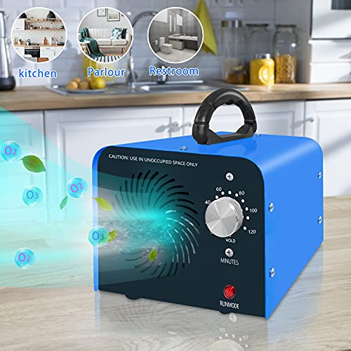 Ozone Generator, 20,000 mg/h Ozone Machine Odor Removal Odor Eliminator Ionizer Deodorizer Ozonator Ozone Generator Air Purifier for Home, Auto, Smoke, Pets and Cars