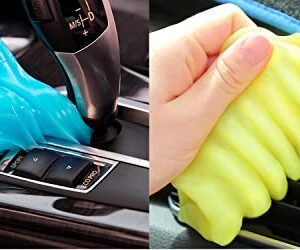 Cleaning Gel for Car, Car Cleaning Kit Universal Detailing Automotive Dust Car Crevice Cleaner Auto Air Vent Interior Detail Removal Putty Cleaning Keyboard Cleaner for Car Vents, PC, Laptops, Cameras