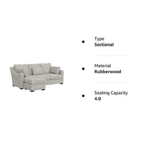 Hillsdale York Upholstery, Sectional Sofa, Stone