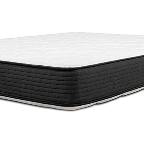 Brooklyn Bedding Plank 11-Inch Two-Sided Firm Mattress with Cooling Top, Queen
