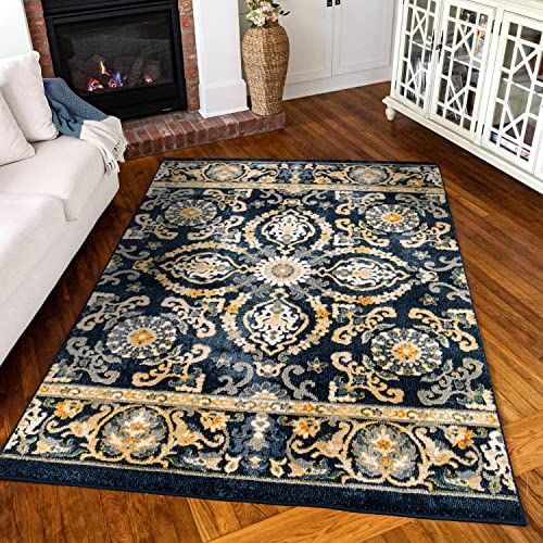 Simply Southern Cottage Bistineau Area Rug, 8' x 10', Blue