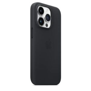 Apple iPhone 14 Pro Leather Case with MagSafe - Midnight