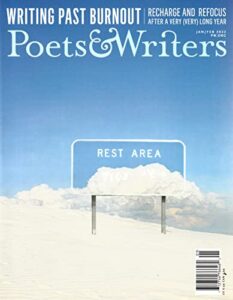 poets & writers magazine, * january / february, 2022 * volume, 50 * issue, 01 ( please note: all these magazines are pets & smoke free. no address label, fresh straight from newsstand. (single issue magazine)