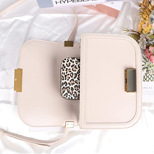 ENONCI Travel Jewelery Case,Travel Essentials for Women Small Jewelry Box,Birthday Gifts for Women Bridesmaid Gifts Graduation Gifts for Girls Girlfriend Mom Wife Leopard