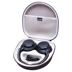 ltgem hard case for anker soundcore space q45 / q35 adaptive noise cancelling headphones - protective carrying storage bag