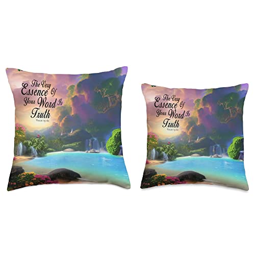 Jehovah Witnesses Gifts Pioneer Gifts JW Gift Shop Jehovah's Witness 2023 Year Text ORG JW Throw Pillow, 18x18, Multicolor