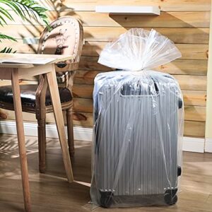 16 Pcs Clear Large Plastic Storage Bags Giant Storage Bags Jumbo Moving Bags Suitcase Storage Bags for Clothes Packing Luggage Comforter Bike Blanket Big Plush Toys Furniture Protection, 4 Sizes