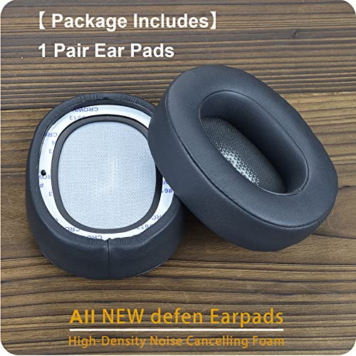 Everest-710 defean Ear Pads Replacement Ear Cushion Compatible with JBL Everest-710 Everest 710 Over-Ear Wireless Bluetooth Headphones, High-Density Noise Cancelling Foam, Added Thickness (Titanium)