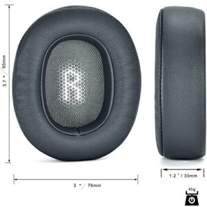 Everest-710 defean Ear Pads Replacement Ear Cushion Compatible with JBL Everest-710 Everest 710 Over-Ear Wireless Bluetooth Headphones, High-Density Noise Cancelling Foam, Added Thickness (Titanium)