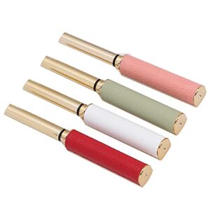 Empty Lipstick Tubes, 4Pcs Refillable DIY Lip Balm Tube Containers, Reusable Storage Containers Lip Balm Making Kit