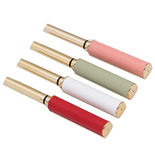 Empty Lipstick Tubes, 4Pcs Refillable DIY Lip Balm Tube Containers, Reusable Storage Containers Lip Balm Making Kit