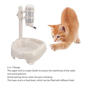 Pssopp Pet Standing Water Dispenser Pet Water Dispenser Holder Cat Dog Standing Bowl Pet Multifunctional Automatic Feeders Dispenser