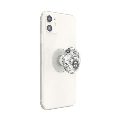 PopSockets Plant-Based Phone Grip with Expanding Kickstand, Eco-Friendly PopSockets for Phone - Translucent Cosmic Sun