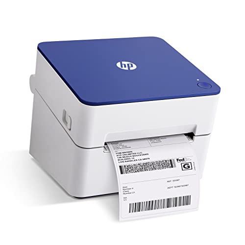 HP Shipping Label Printer, 4x6 Commercial Grade Direct Thermal, Compact & Easy-to-use, High-Speed 300 DPI Printer, Barcode Printer, Compatible with Amazon, UPS, Shopify, Etsy, Ebay, ShipStation & More