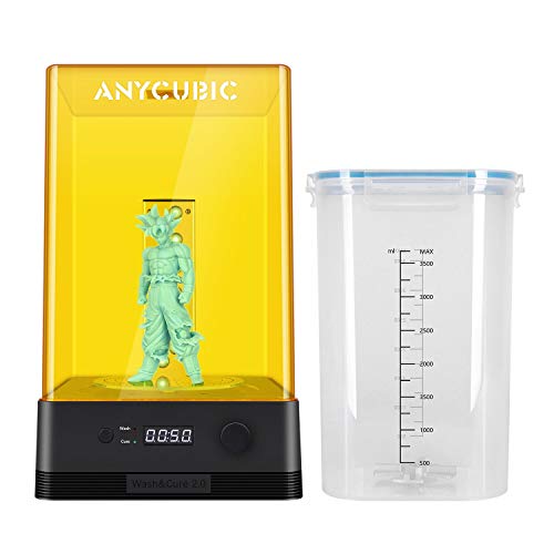 ANYCUBIC Resin 3D Printer Bundle, Photon D2 and Wash and Cure 2.0