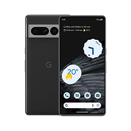 Google Pixel 7 Pro 5G 128GB 12GB RAM 24-Hour Battery Universal Unlocked for All Carriers - Obsidian