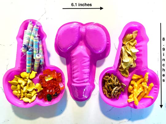 You Had Me At Crafts Penis Trays Bachelorette Party Decorations, Penis Candy Dish, Hen Party Favors, Girls Night Out, Willy, Pecker, Dick Decor