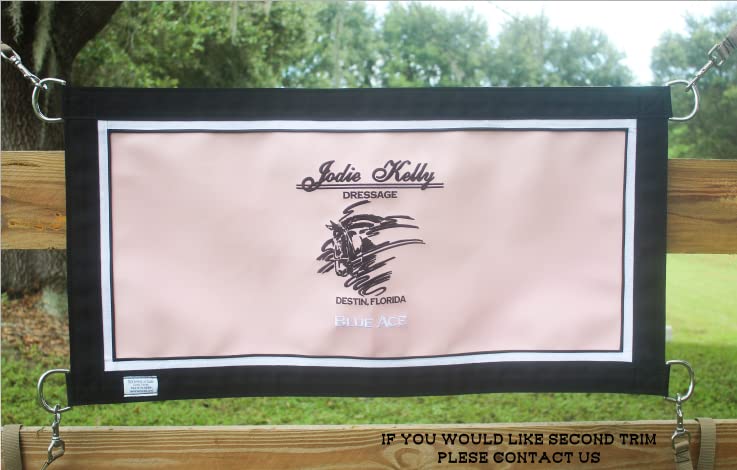 Tack Shack of Ocala Custom Vinyl Stall Guard, Vinyl Stall Guard, Stall Guard, Horse Stall Guard, Custom Horse Stall Guard