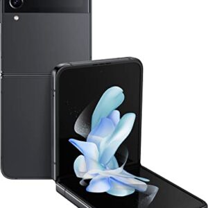 SAMSUNG Galaxy Z Flip4 5G 512GB 8GB RAM Factory Unlocked (GSM Only | No CDMA - not Compatible with Verizon/Sprint) - Black