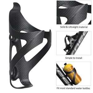 Super Light Cycling Carbon Fiber Bicycle Bottle Cage Cycling Water Bottle Holder