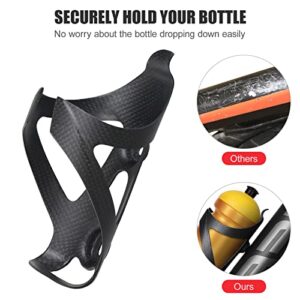 Super Light Cycling Carbon Fiber Bicycle Bottle Cage Cycling Water Bottle Holder