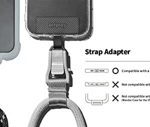 bitplay Urban Lite Strap 6mm, Black - Adjustable Strap/Lanyard for Wander Case/iPhone/Android Cases