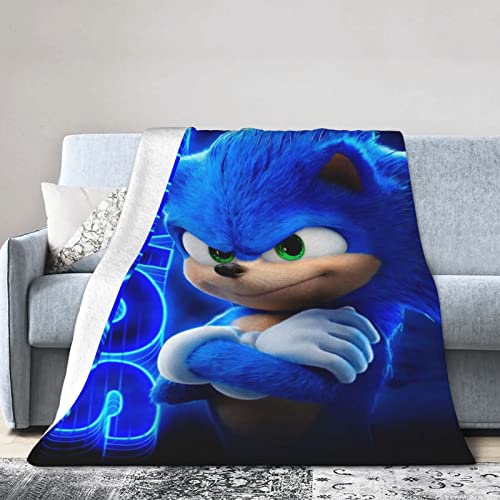 Cartoon Blanket Ultra Soft Micro Fleece Blanket for Bed Couch Living Room,Flannel Throw Blanket for Kids Adults.60 X50