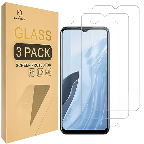 Mr.Shield [3-Pack] Screen Protector For OnePlus Nord N300 5G [NOT FOR Nord N30] [Tempered Glass] [Japan Glass with 9H Hardness] Screen Protector with Lifetime Replacement