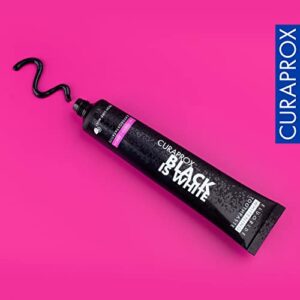 Curaprox Black is White Activated Charcoal Toothpaste, 90ml