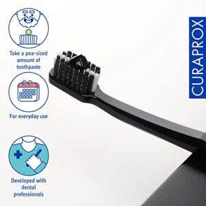 Curaprox Black is White Activated Charcoal Toothpaste, 90ml