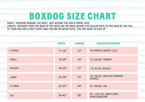 BoxDog Polar Fleece Warm Dog Jacket I Cold Weather Dog Coat | Dog Jackets Size XS, Small, Medium, Large, XLarge, XXL (Large, Red)