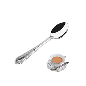 teaspoon 12 pieces flatware set stainless steel cutlery tableware silverware dinnerware dishwasher safe