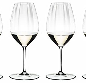 Riedel Performance Red Or White Wine Crystal Glasses, Set of 4