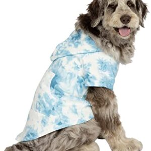 Doggie Joggies - Family Matching Tiedye Blue Pet Hoodie - Pet - XXLarge (Fits Up to 120 lbs)