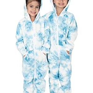 Doggie Joggies - Family Matching Tiedye Blue Pet Hoodie - Pet - XXLarge (Fits Up to 120 lbs)