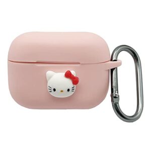 Cartoon Case for Airpods Pro 2nd Generation 2022,Seadream Kawaii Silicone Protective Cover 3D Cute Cat Animal Character Case Cover with Metal Keychain Compatible with Airpods pro 2nd