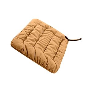 nuopaiplus winter heating pad, winter electric heating cushion usb chair keep warm car home office universal pet cat dog quick heated seat pad for women men (color : brown)