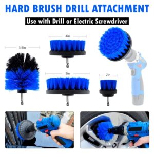 RKMHnSLa 23pcs Car Detailing Kit Interior Cleaner for All-Purpose Car Interior Cleaning (Blue)