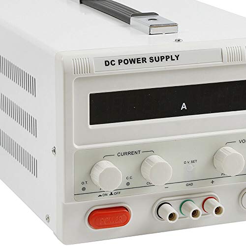 DC Power Supply Variable Regulated Power Supply Lab Bench Power Supply Continuously Adjustable Hand-held Circuit Design LCD Display 110V 0-30V 0-20A