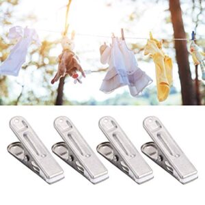 20 Pack Wire Clothes Pins Heavy Duty Outdoor Stainless Steel Clothespins to Keep Your Towels,Clothes,Blanket from Blowing Away Or Sliding Down