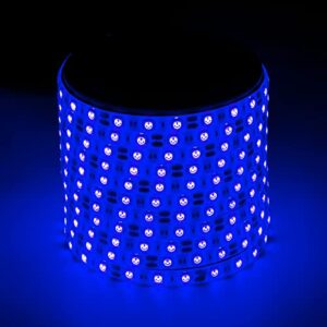 Dobertry Rv Underglow Led Light Kit, Underbody Accent Lighting for Camper Motorhome Travel Trailer Concession Stands Food Trucks, Rv Led Light Strip, Rv Awning Lighs, 5m(16.4ft), Dc 12v, Blue