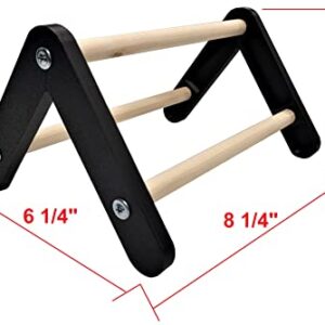 Combo 16 INCH Long 5 BAR & 8 INCH 3 BAR Perch for Chicks & Quail Chicken PERCHES Made in The USA