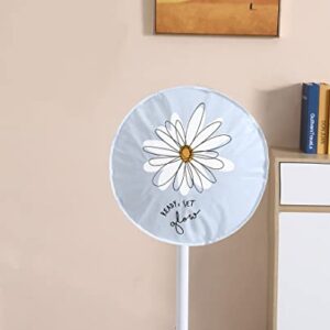 3-piece fan dust cover waterproof and dust-proof fan cover washable vertical circular fan dust cover household floor fan cover protective cover