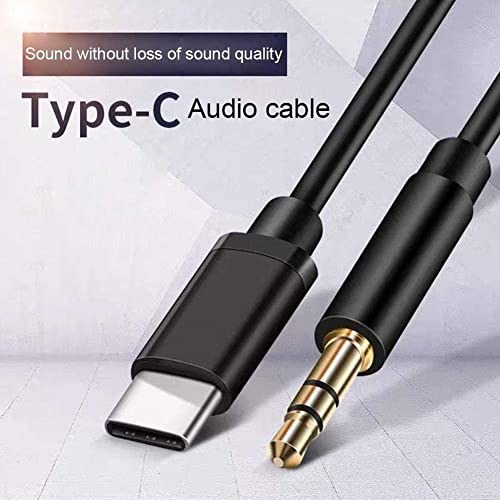 USB Type C to 3.5mm Aux Audio Cable Headset Speaker Headphone Jack Adapter Car Aux for Samsung S20 Plus Note 20 S21 Ultra T M9L3