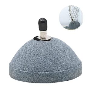 bllremipsur 2 inch air stone aquarium bubble diffuser, hemisphere shaped airstones oxygen stone for fish tank, pump and hydroponics, fits for 0.157 inch / 4 mm inner dia tube