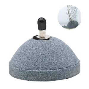 BLLREMIPSUR 2 Inch Air Stone Aquarium Bubble Diffuser, Hemisphere Shaped Airstones Oxygen Stone for Fish Tank, Pump and Hydroponics, Fits for 0.157 Inch / 4 mm Inner Dia Tube