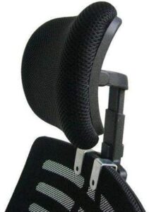 googgoing chair headrest adjustable height headrest swivel lifting computer chair neck protection pillow headrest with screw for ergonomic chair office accessories, black (2.6)