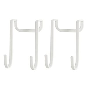 cabilock towel hooks 2pcs board robe punch clothes bag traceless hanger storage hook japanese useful hooks iron over towels cupboard towel free clo for organizer ironing sturdy white door towel hook