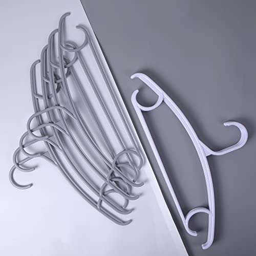 GoodtoU Clothes Hangers 60 Pack Plastic Heavy Duty Clothing Hangers for Everyday Standard Use