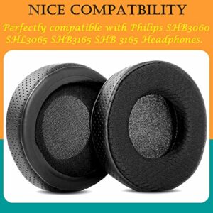 TaiZiChangQin SHB3165 Upgrade Ear Pads Cushion Replacement Compatible with Philips SHB3060 SHL3065 SHB 3165 Headphone ( Fabric Earpads )